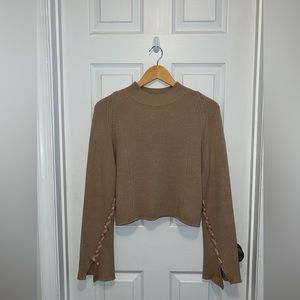 TOPSHOP Bell Sleeve Sweater